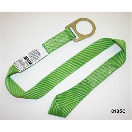 Ors Nasco 493-8185C-2FTGN2 ft. Disposable Concrete Anchor Strap With D-Ring 493-8185C/2FTGN